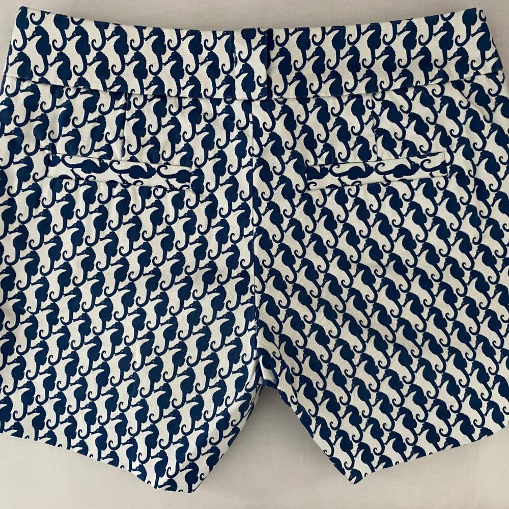 J.Crew Chino Shorts, Seahorse Pattern - Picture 3 of 5